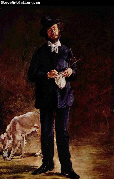 Edouard Manet Portrat des Gilbert-Marcellin Desboutin